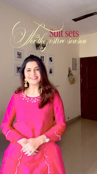 Rani Chanderi Suit