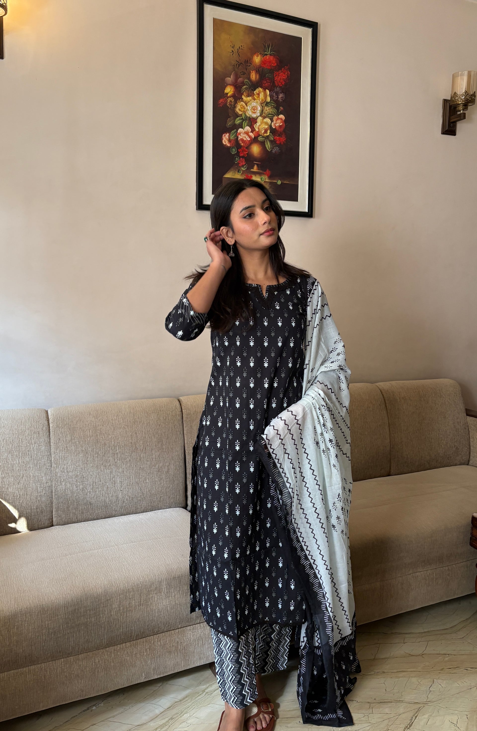 Eira Cotton Suit Set