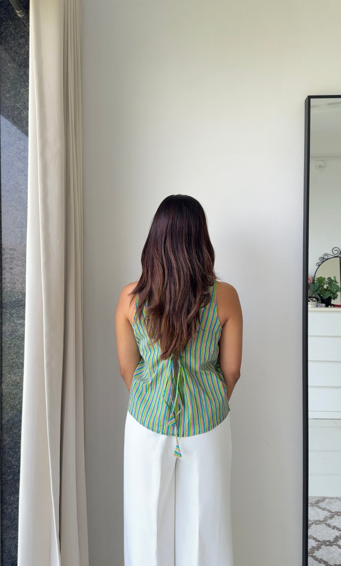 Green Stripes Shirt