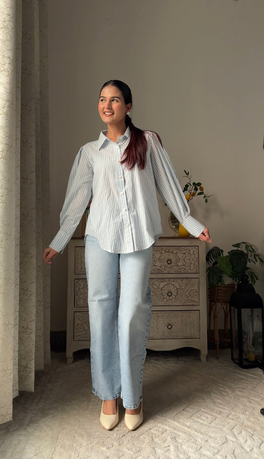 Blue Stripes Shirt
