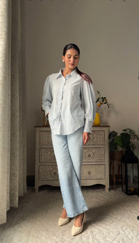 Blue Stripes Shirt
