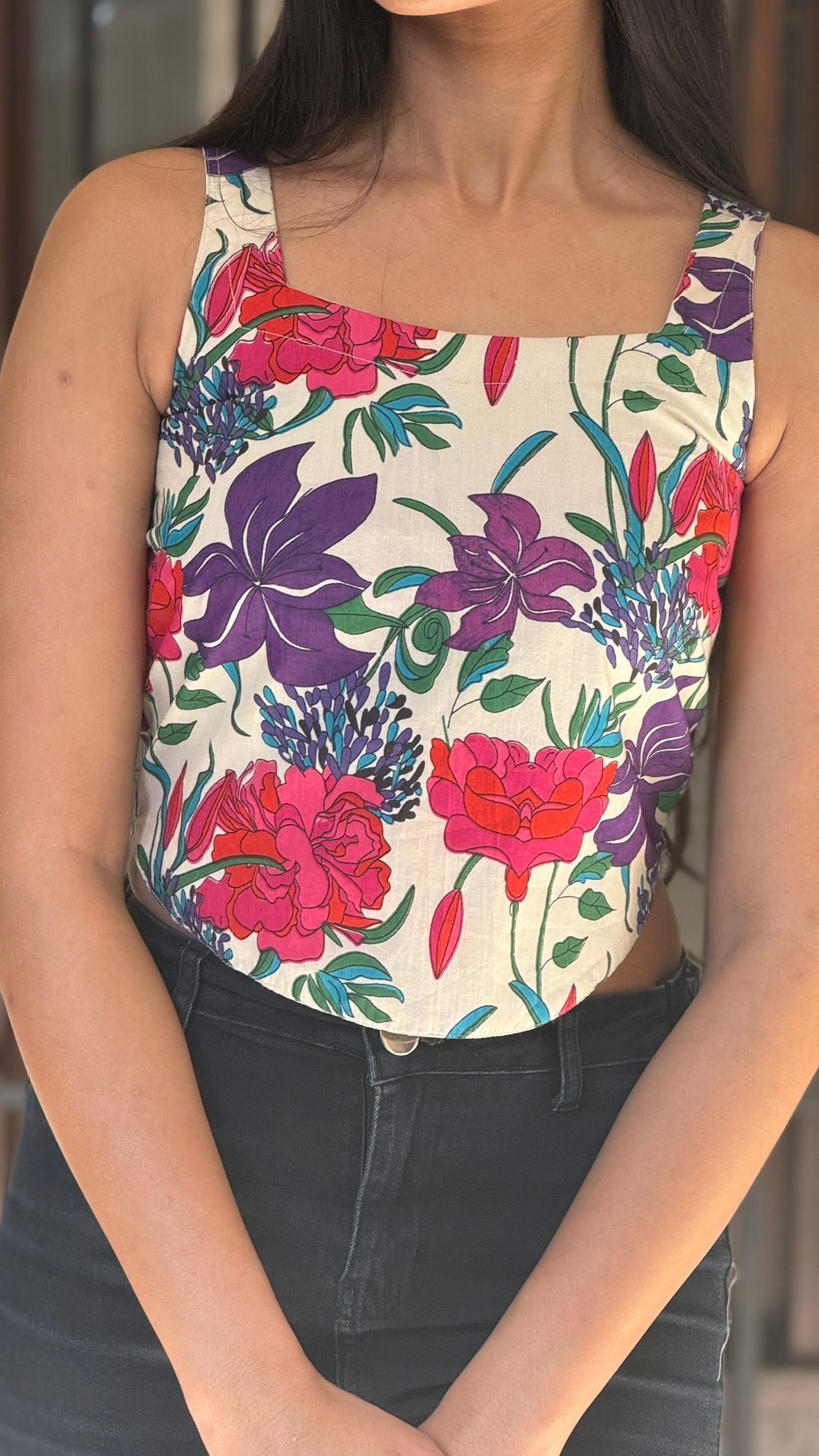 Gulabo Glam Sleeveless Top