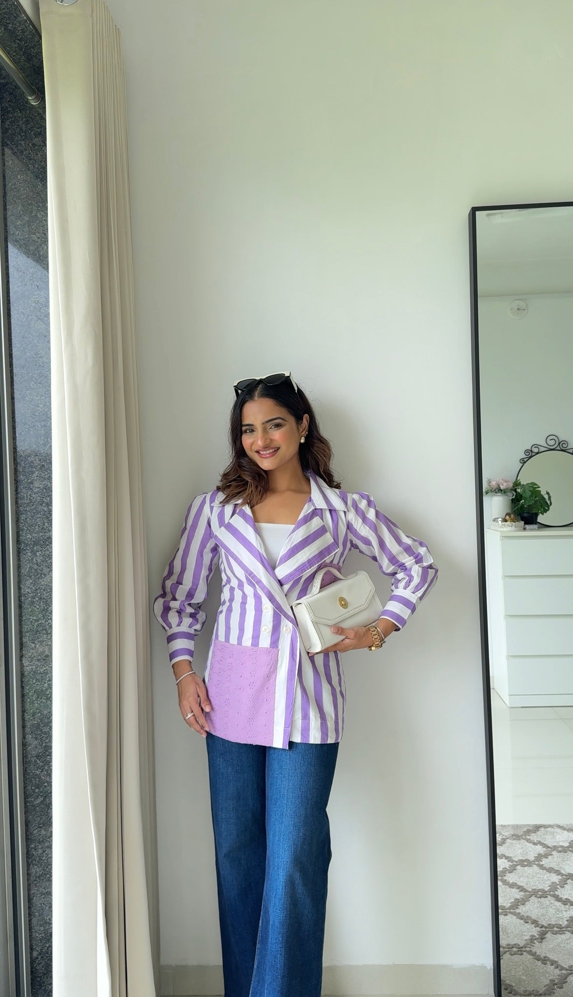Lilac Stripes Shirt
