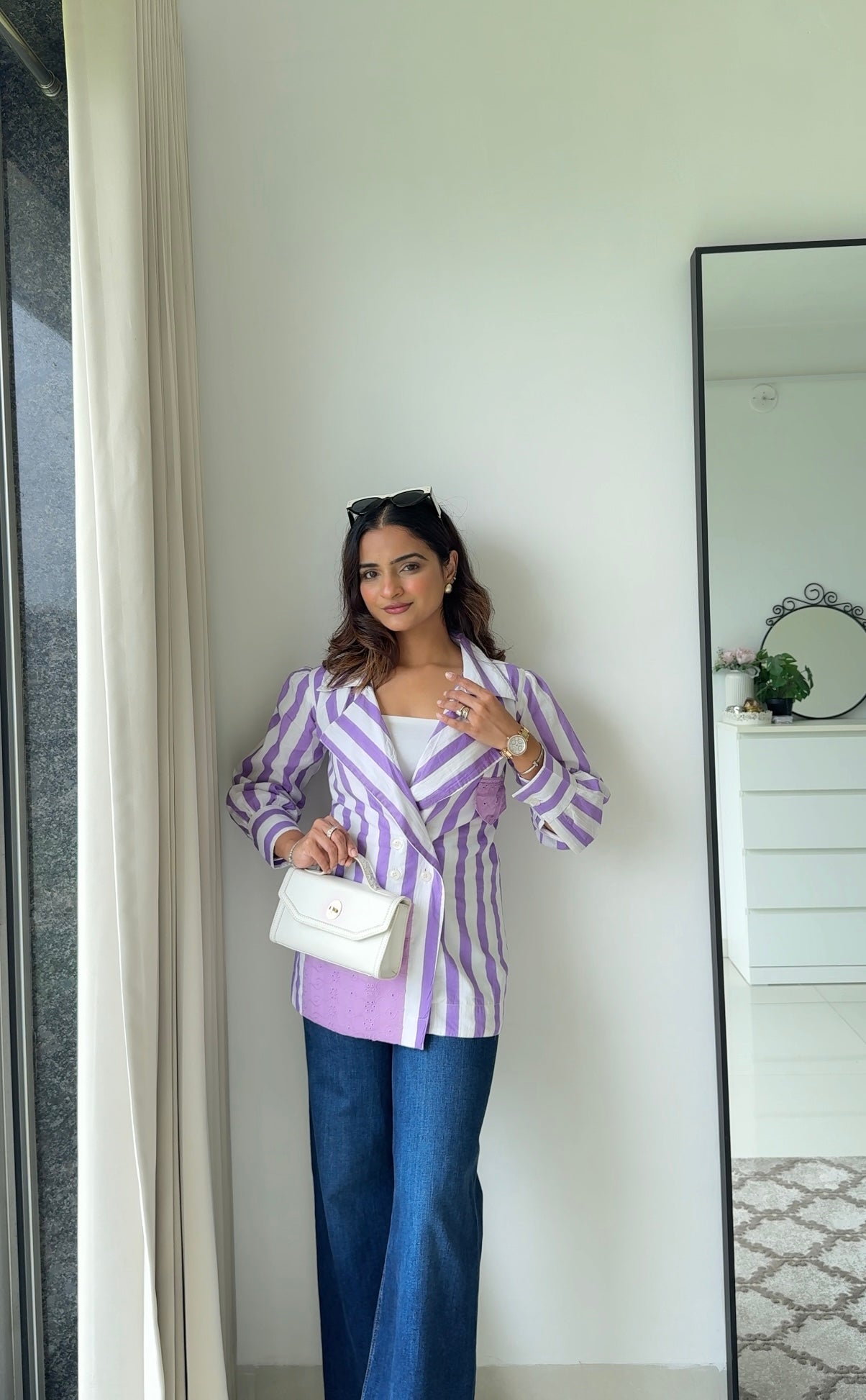 Lilac Stripes Shirt