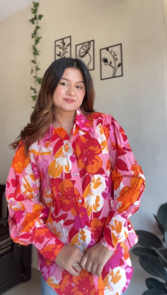 Rangreza Pop Cotton Shirt