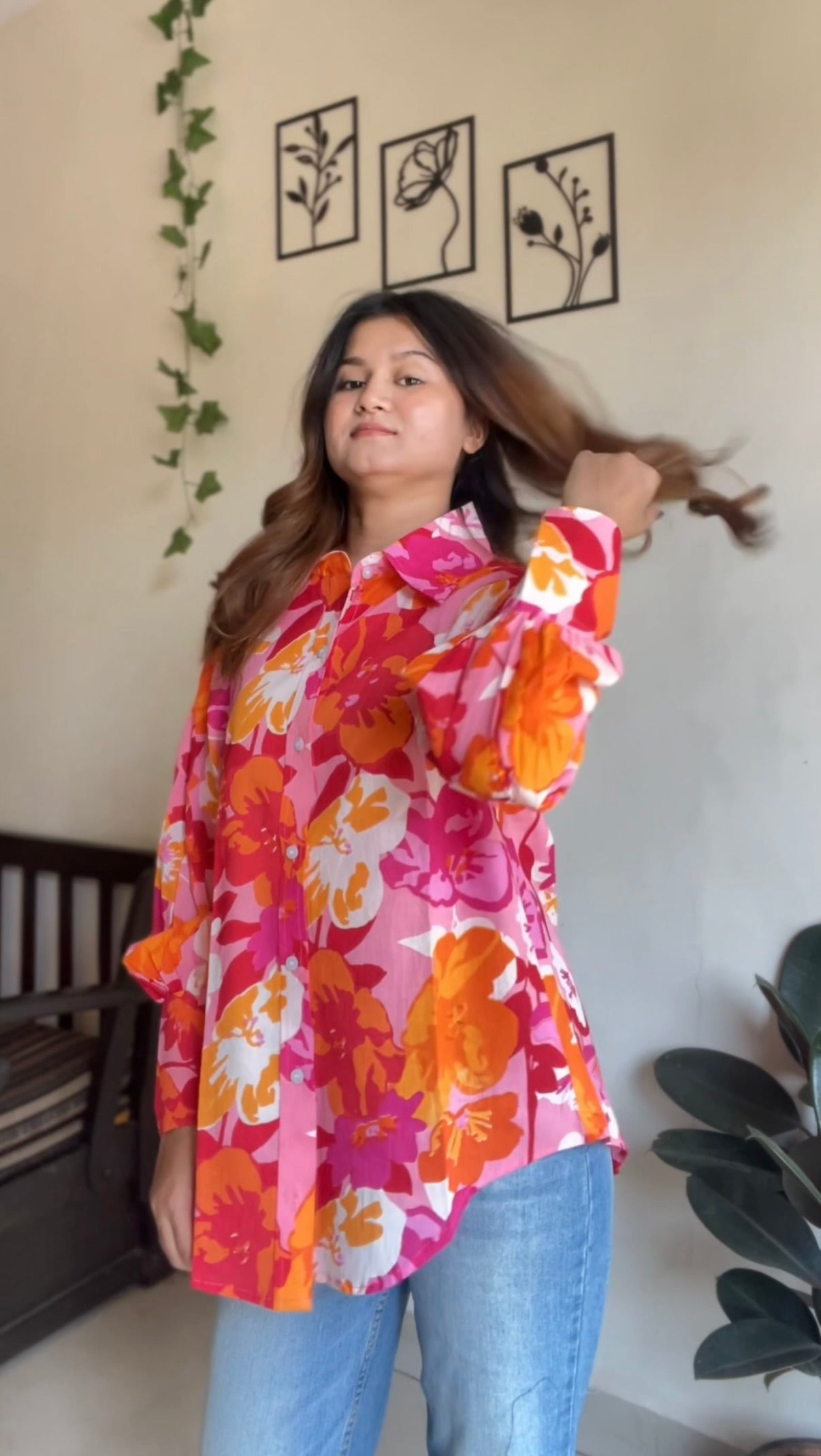 Rangreza Pop Cotton Shirt