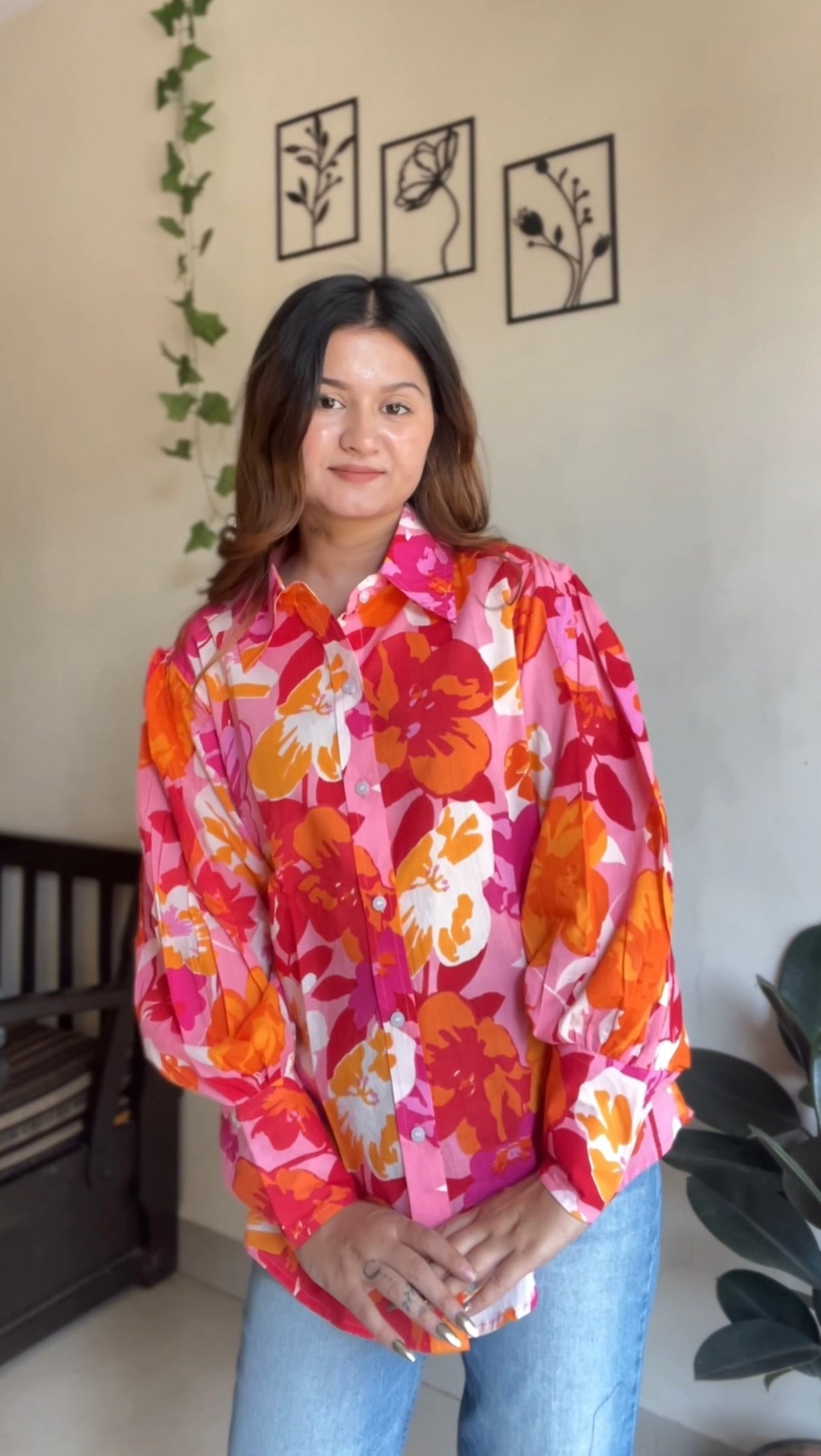 Rangreza Pop Cotton Shirt