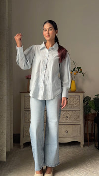 Blue Stripes Shirt