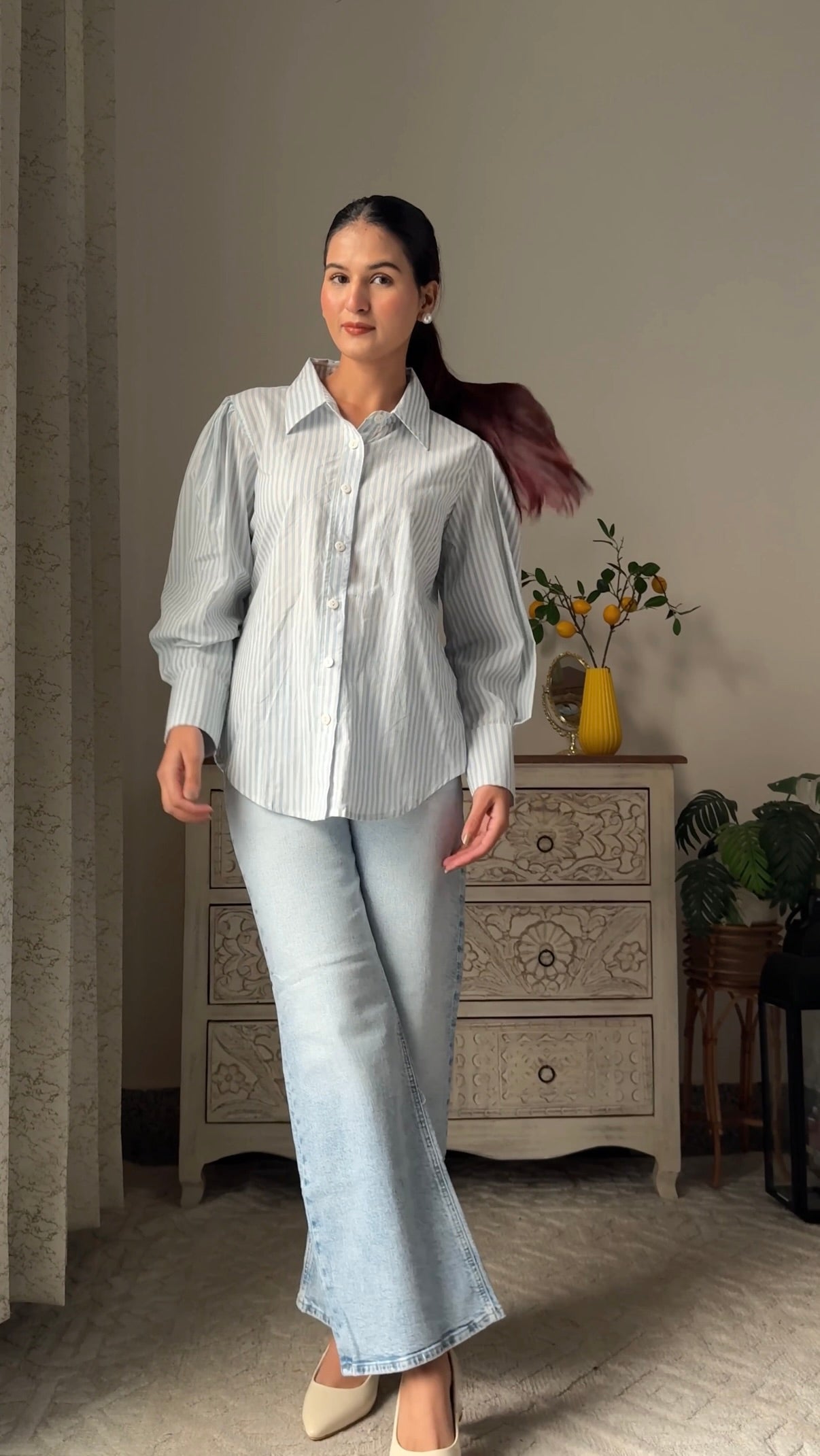 Blue Stripes Shirt