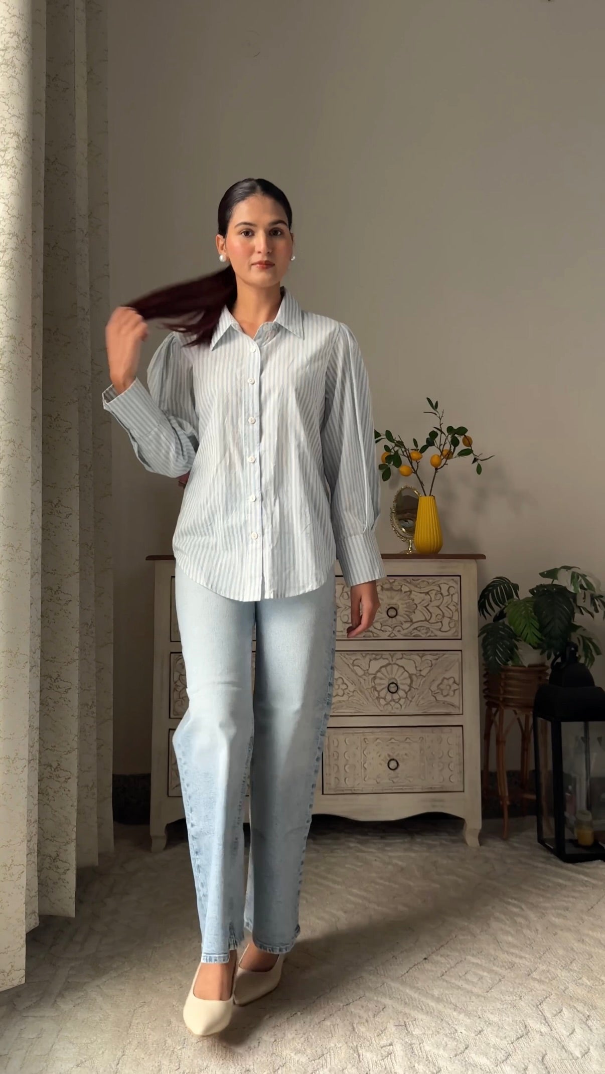 Blue Stripes Shirt