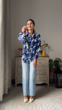 Ikkat Print Shirt