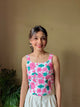 Pink Bloom Sleeveless Top
