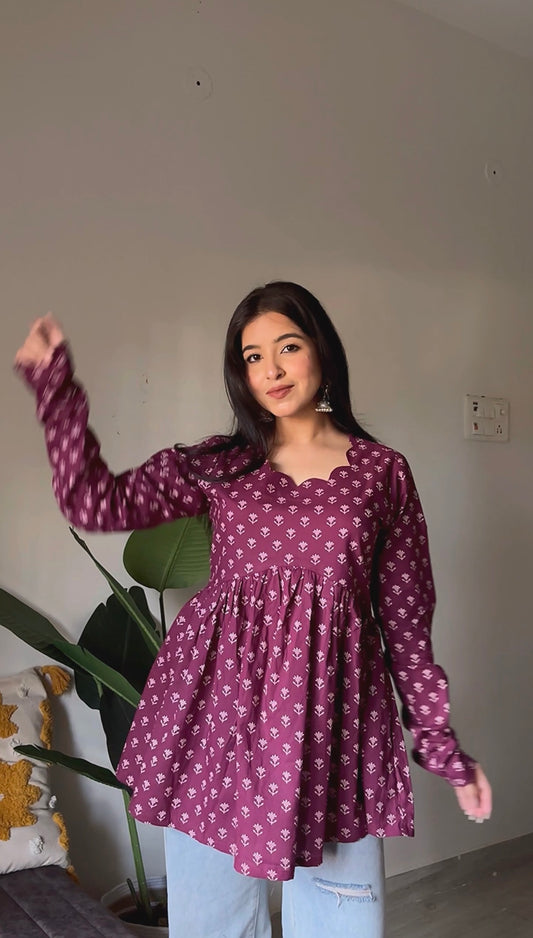 Rasbhari Cotton Top