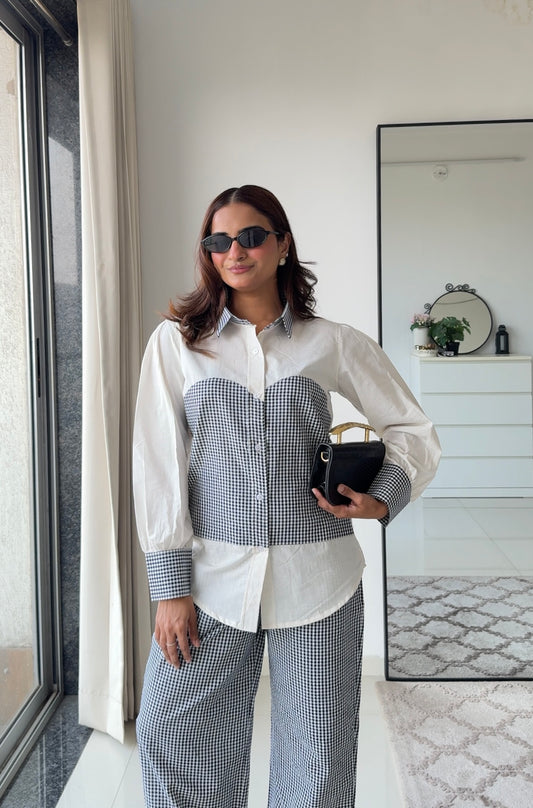 Urban Check Cotton  Co-ord