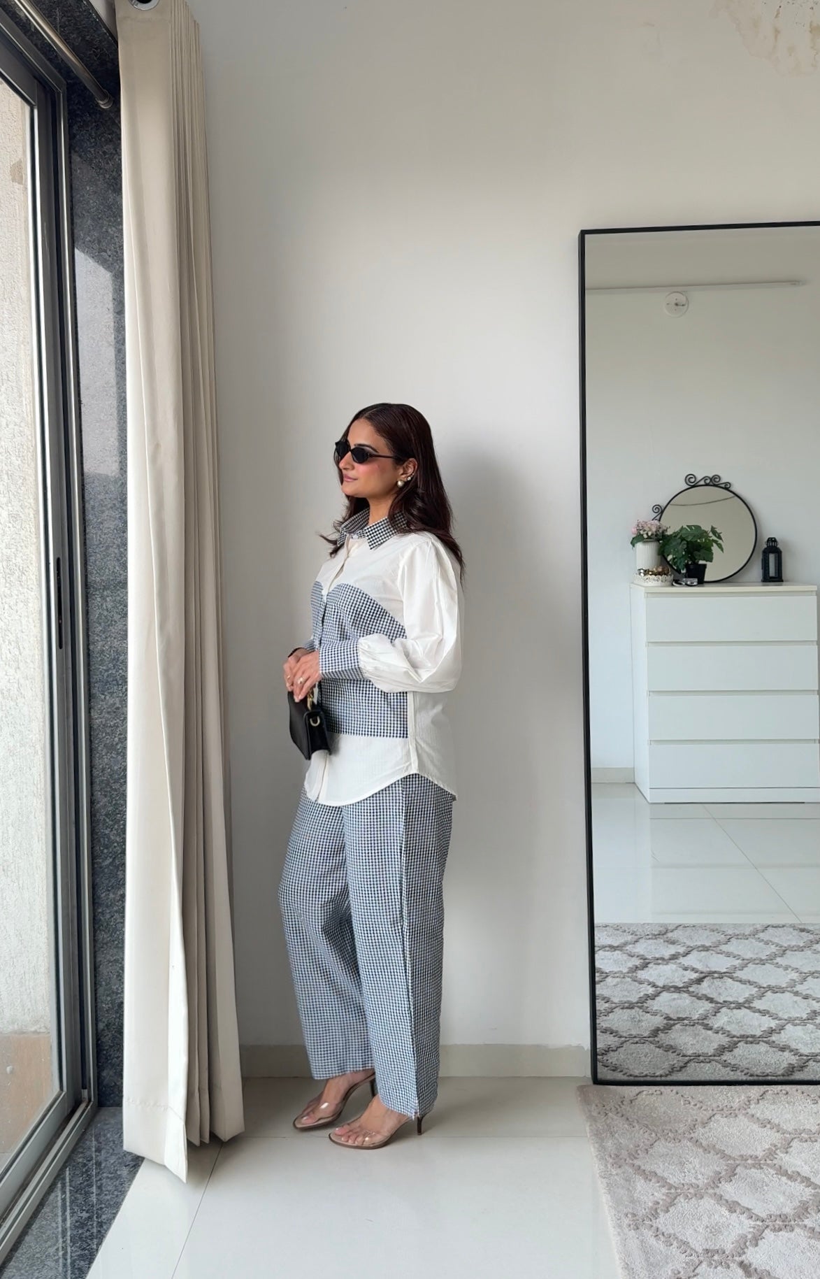 Urban Check Cotton  Co-ord