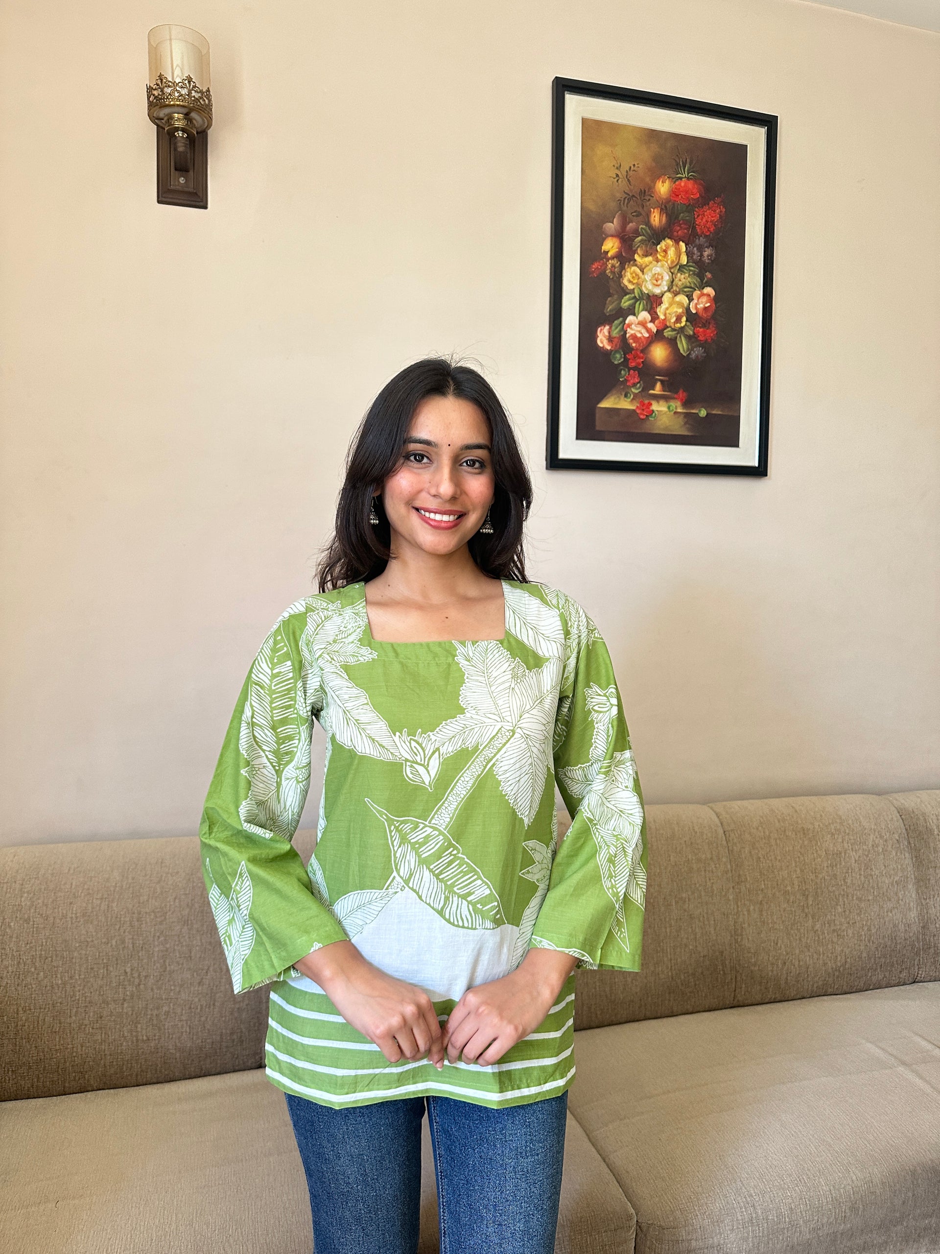 Vedika Pure Cotton Ethnic Top