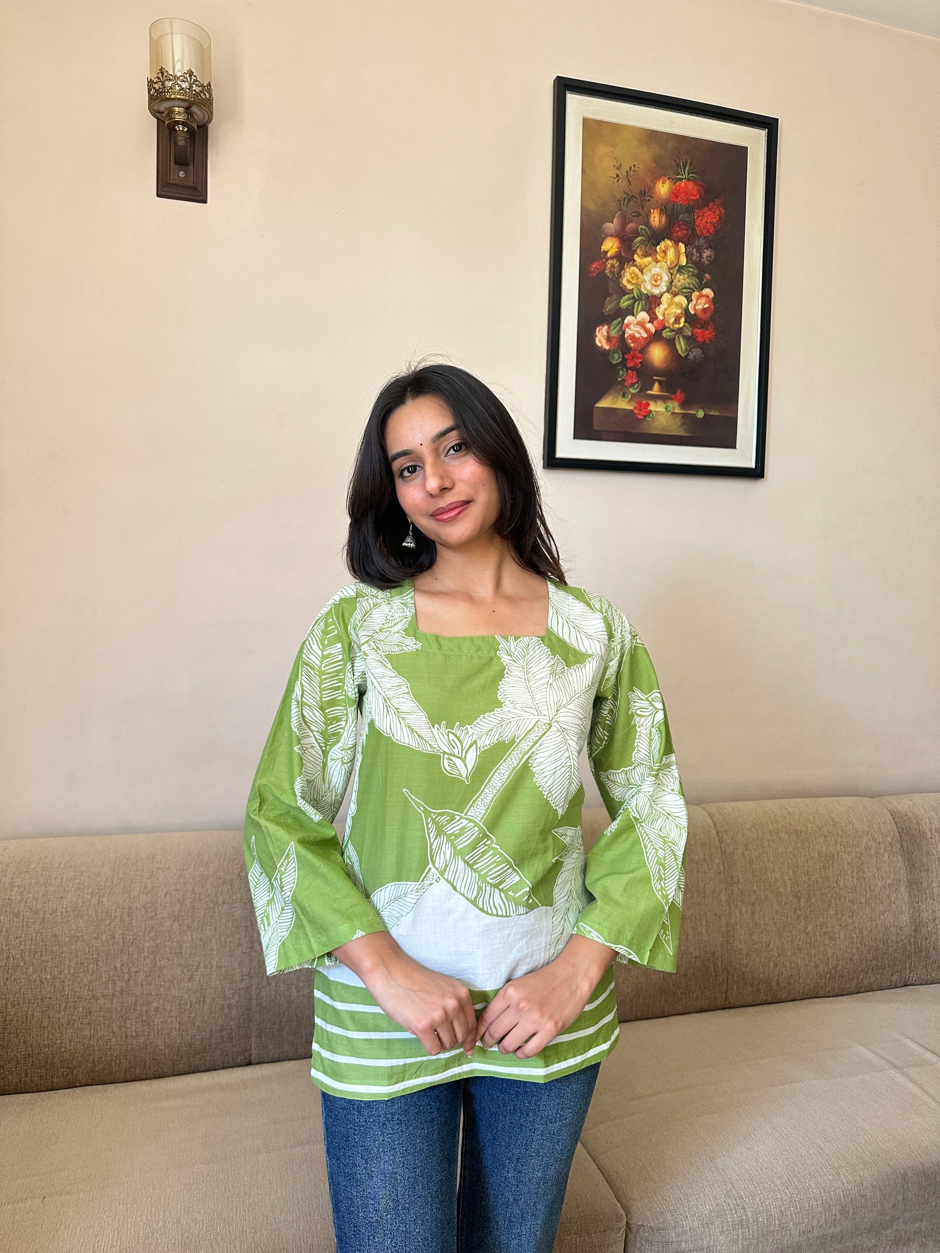 Vedika Pure Cotton Ethnic Top