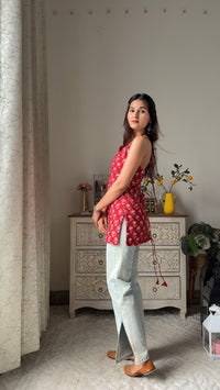 Tarunika Pure Cotton Sleeveless Top