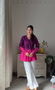 Ombre Pink & Purple Cotton Top