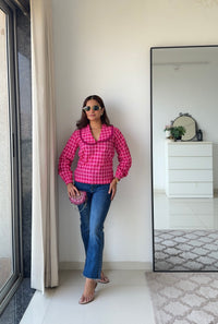 Blushberry Cotton Top