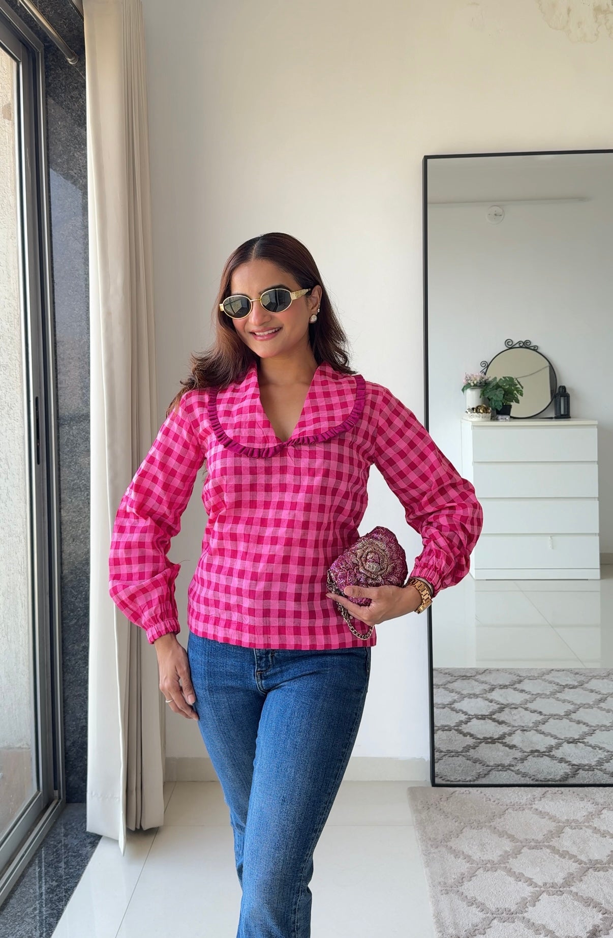 Blushberry Cotton Top