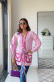 Rosette Cotton Top