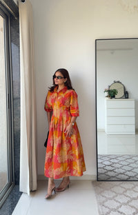 Citrina Cotton Dress