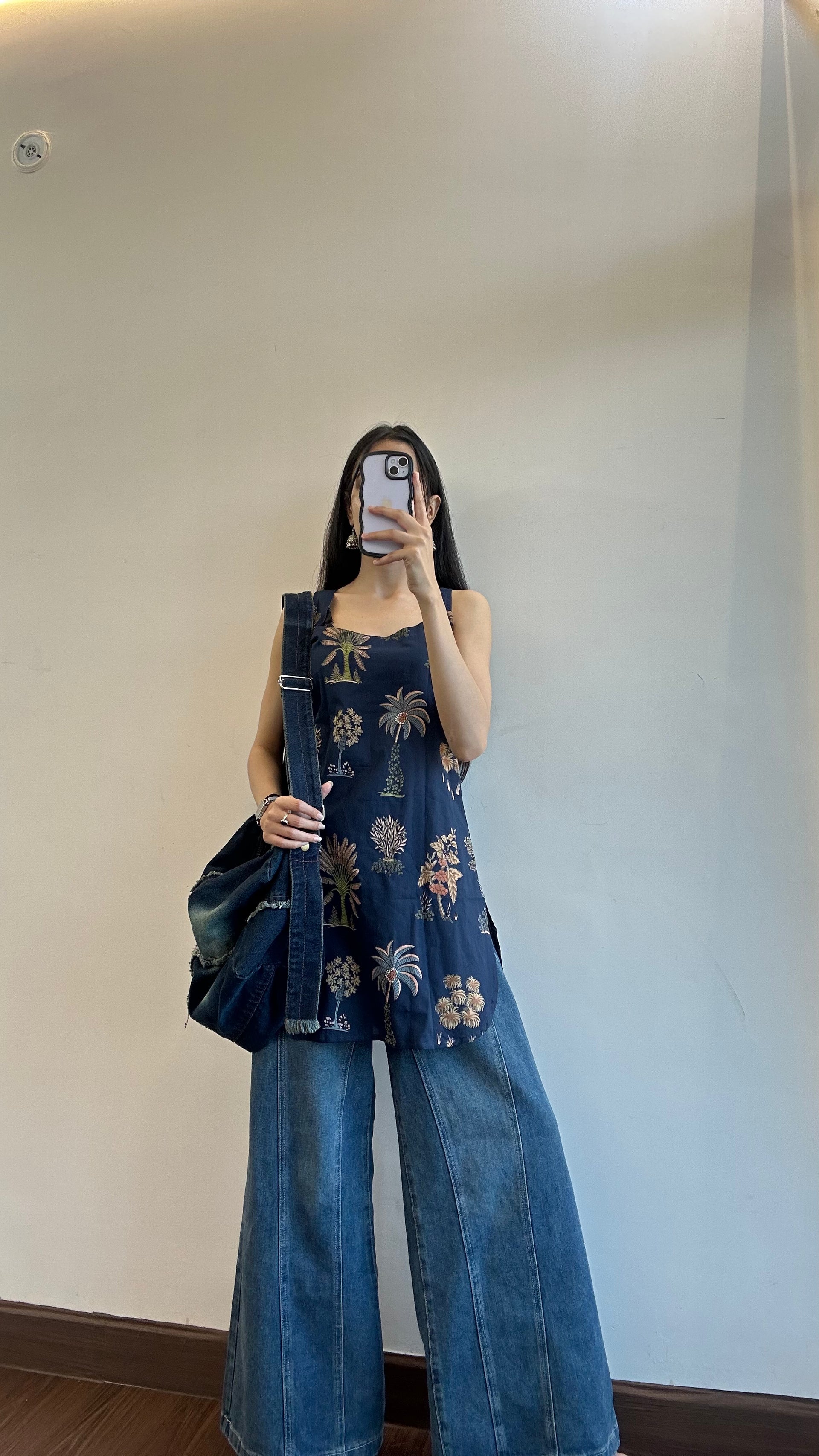 Snehika Sleeveless Pure Cotton Top