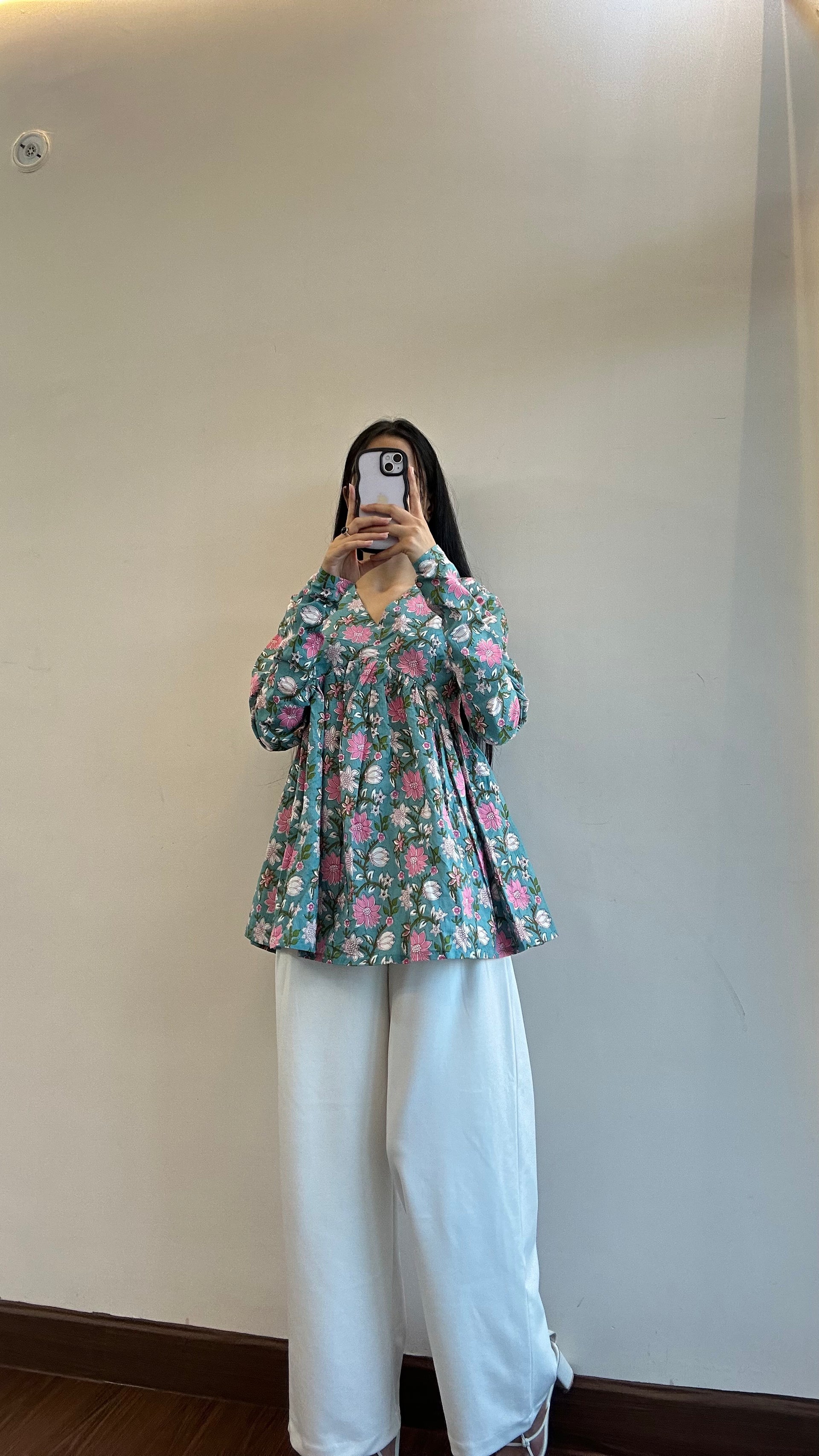 Meher Full Sleeves  Cotton Top