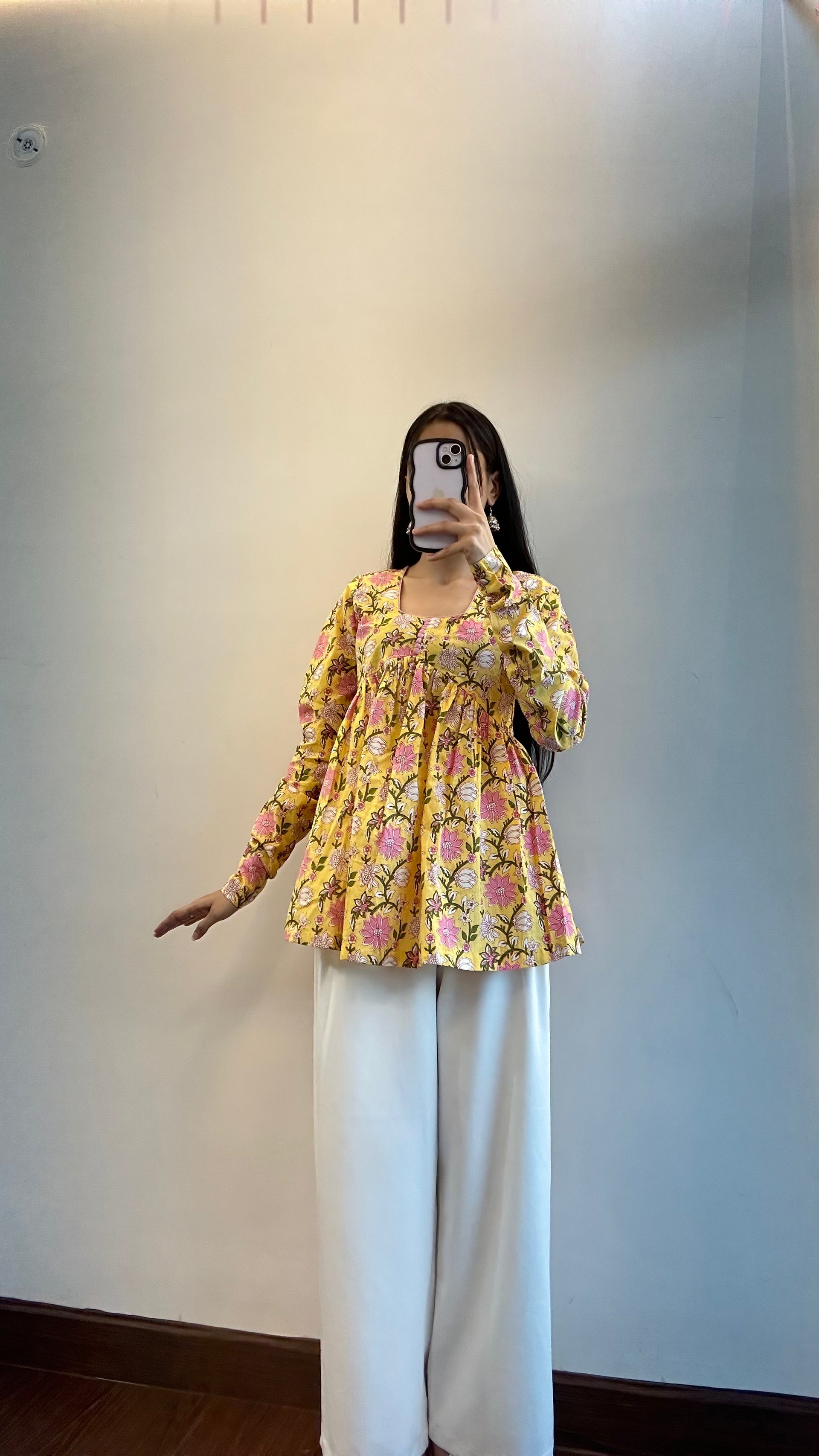 Vasanti Full Sleeves Cotton Top