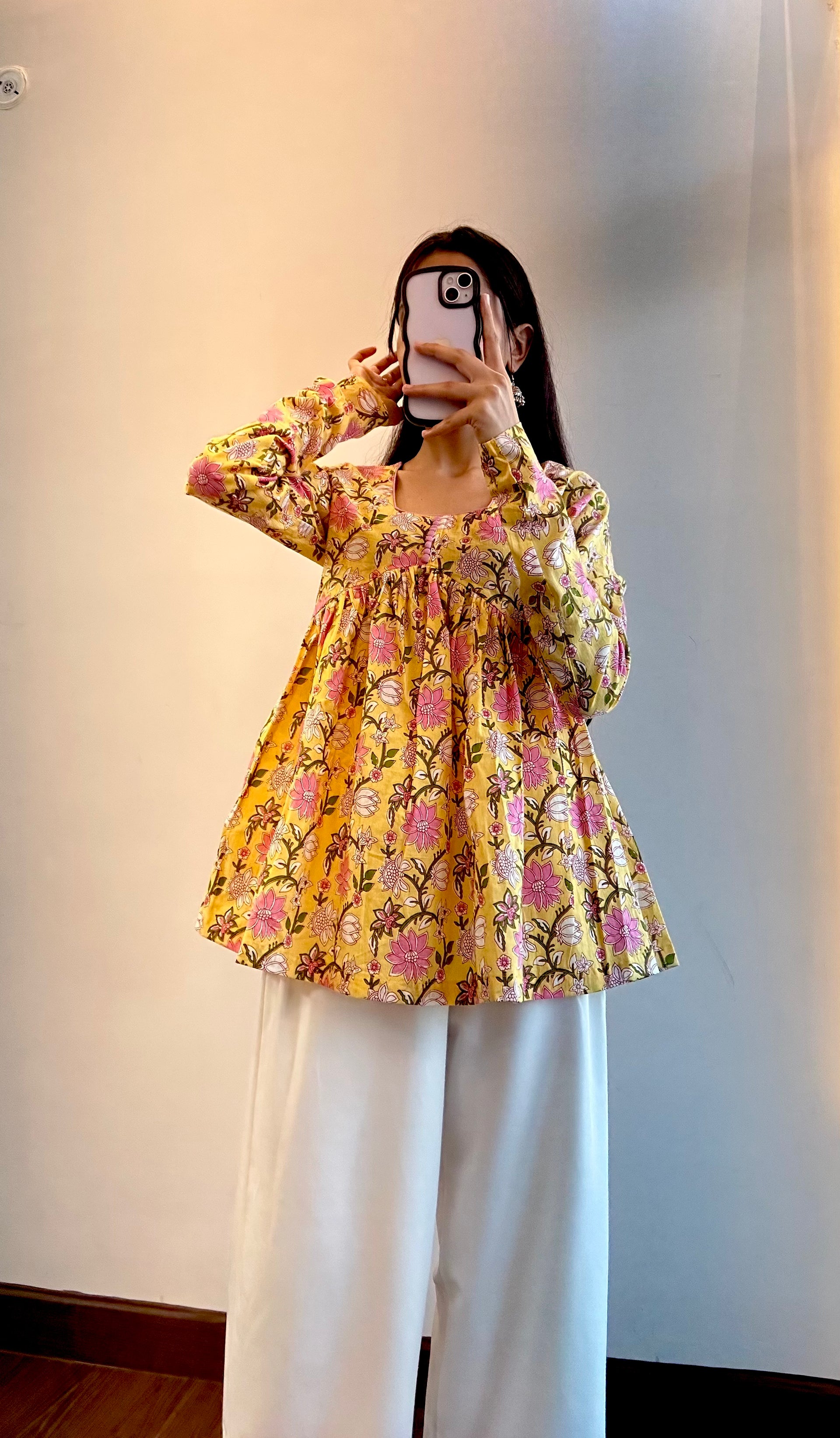 Vasanti Full Sleeves Cotton Top