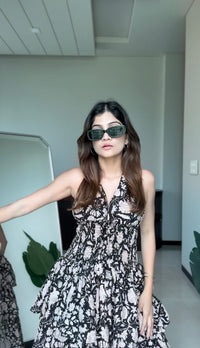 Inayat Printed Cotton Maxi Dress