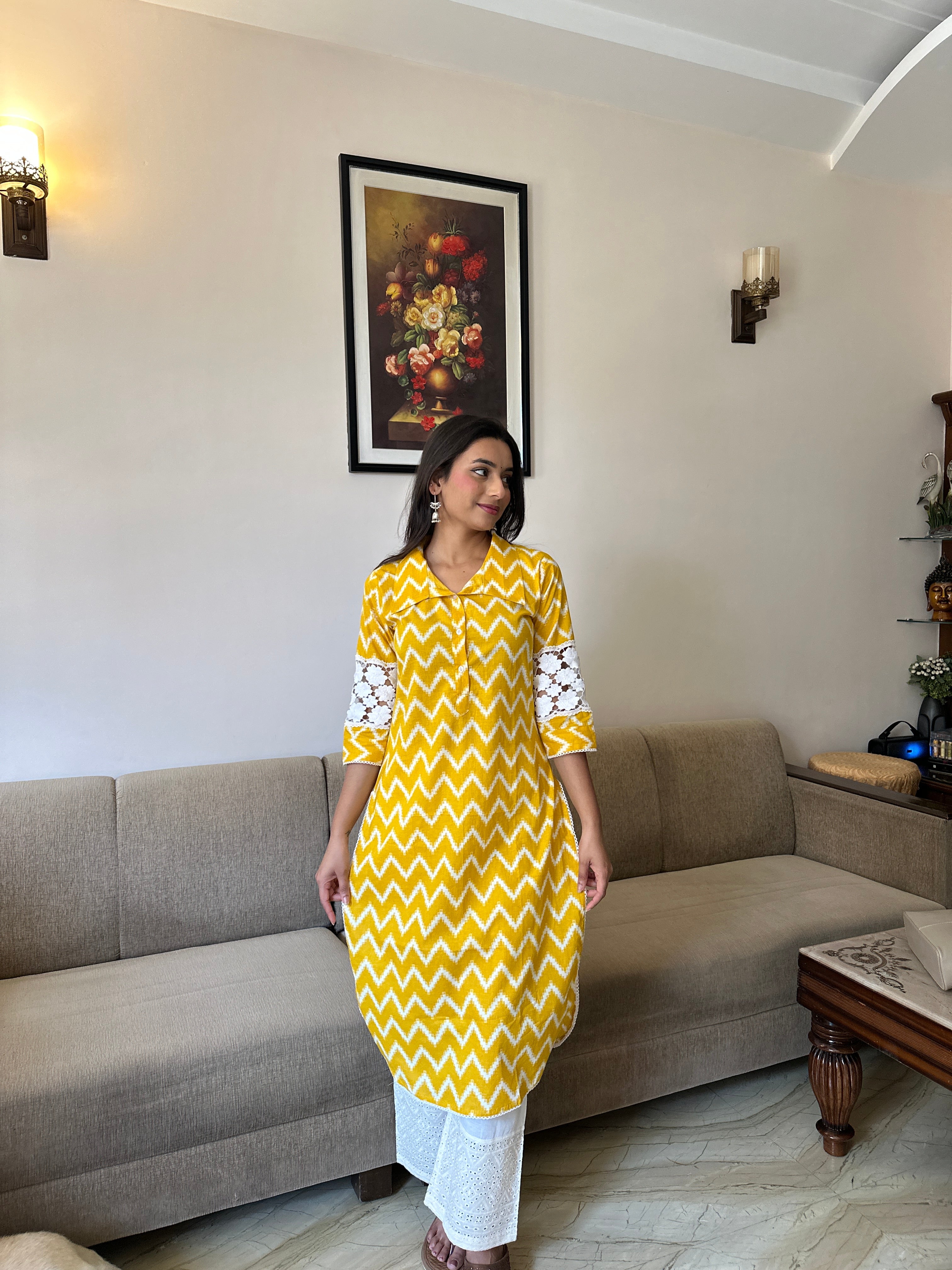 Linea Yellow Set – Shaayra