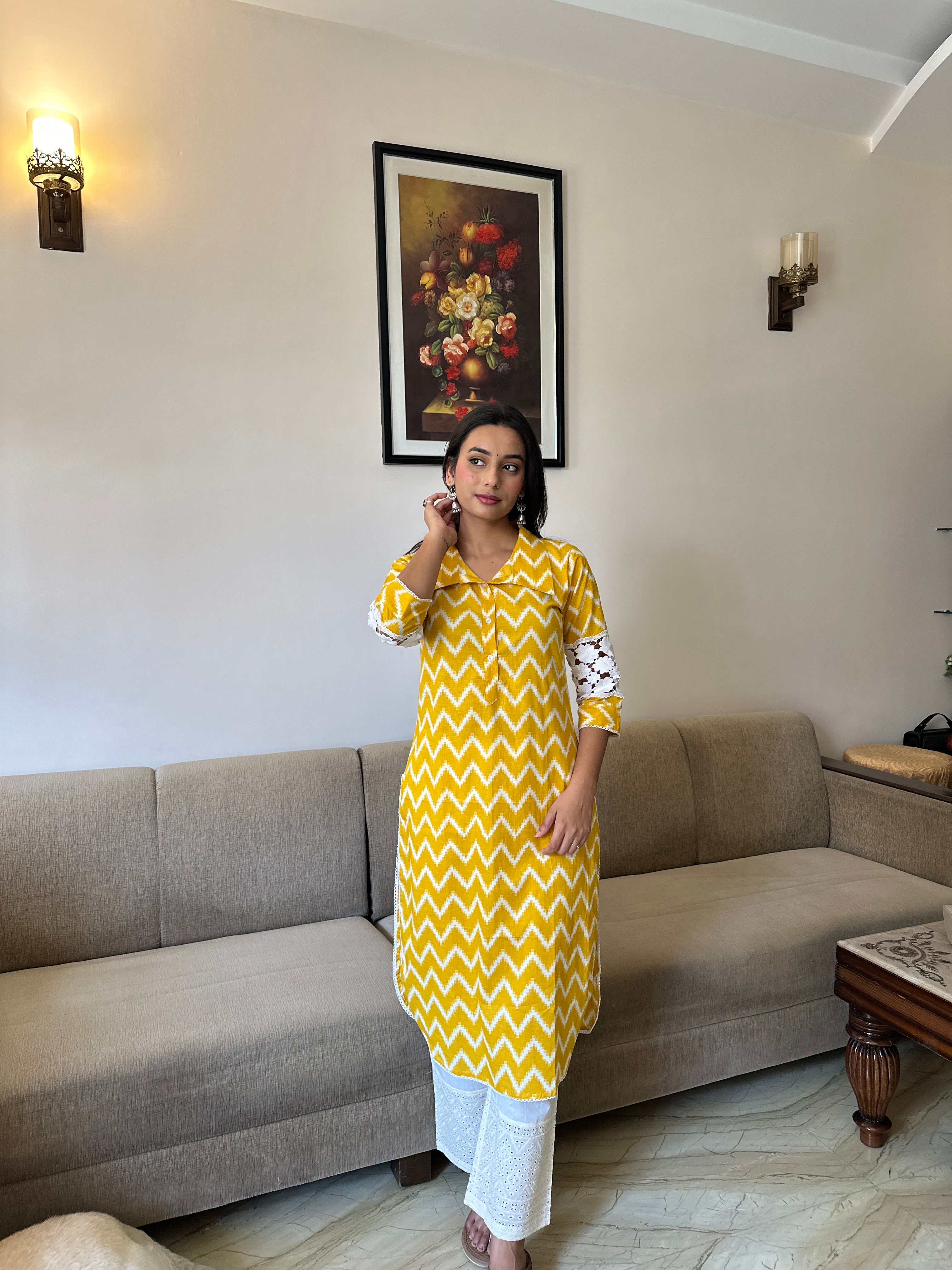 Linea Yellow Set – Shaayra