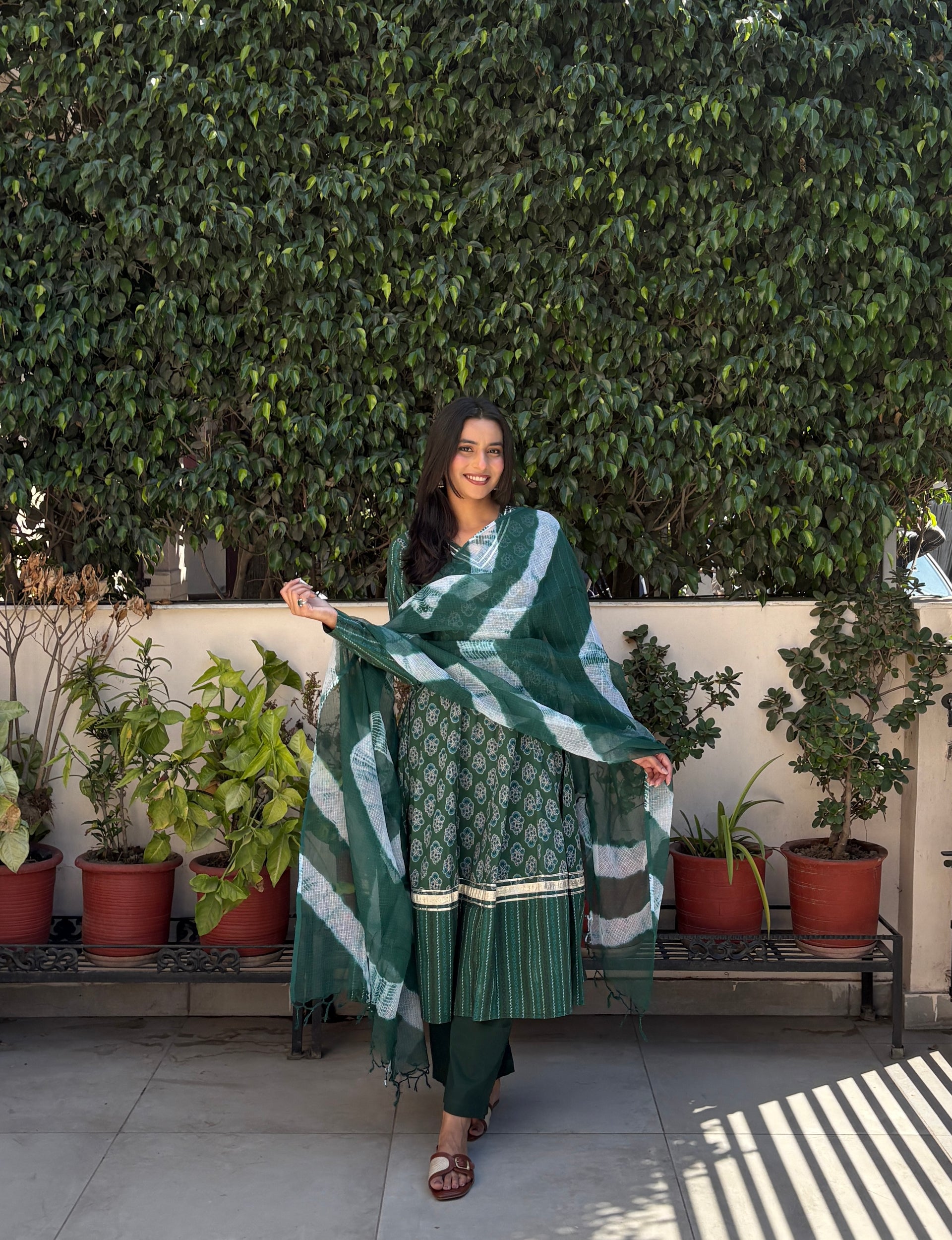Zarmina Anarkali Set