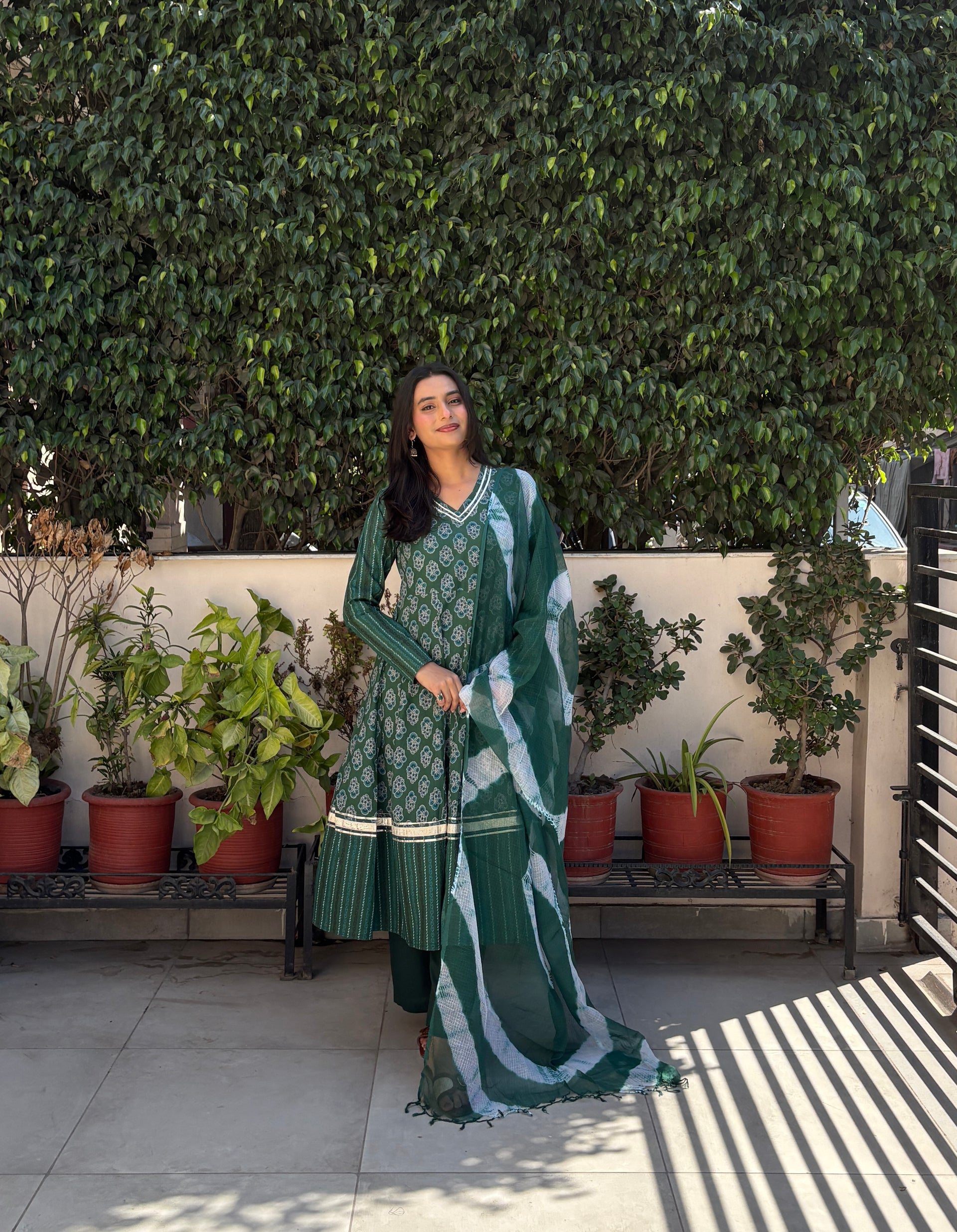 Zarmina Anarkali Set
