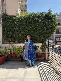 Niloufer Cotton Anarkali Set