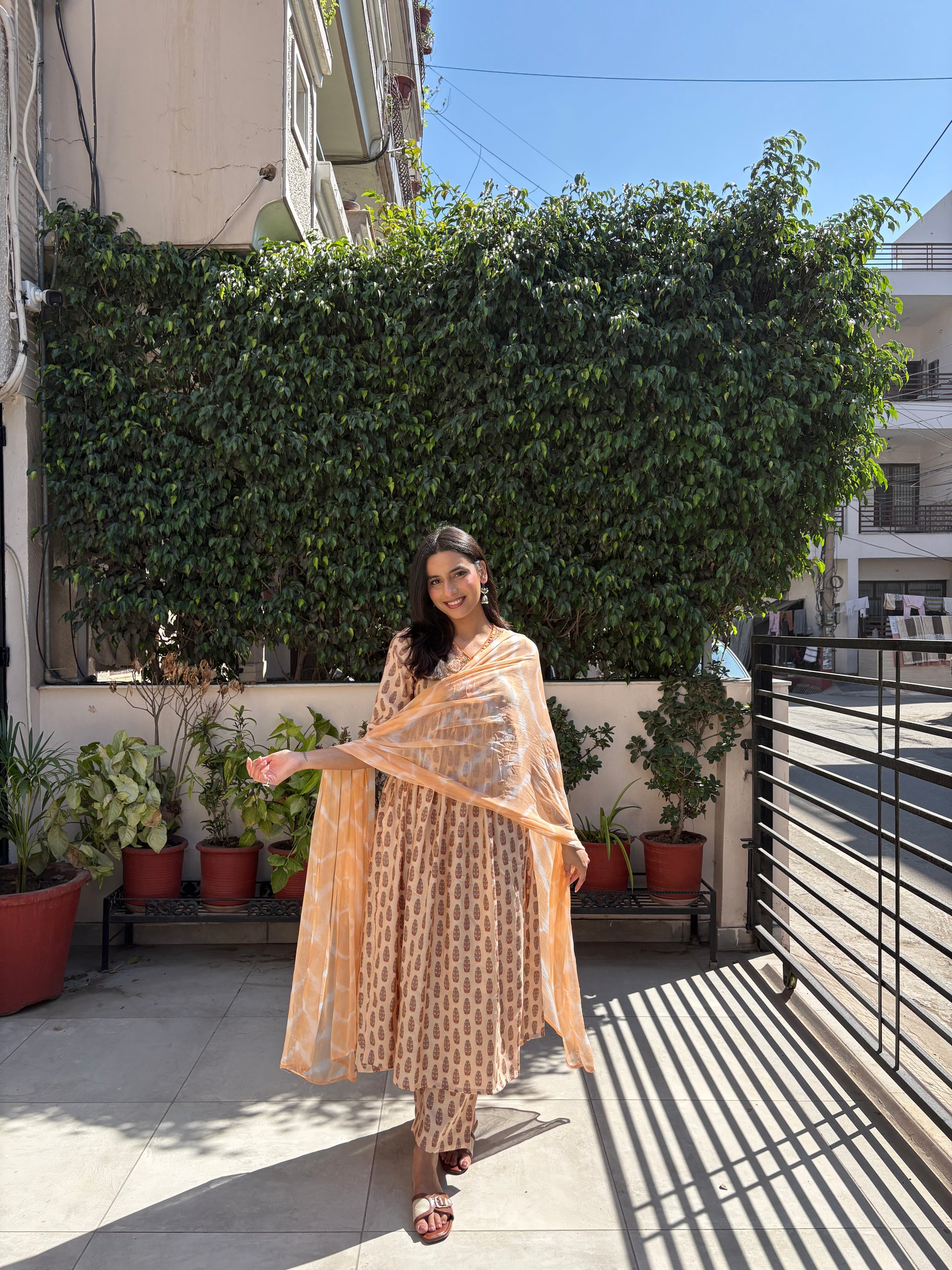 Noura Anarkali Set