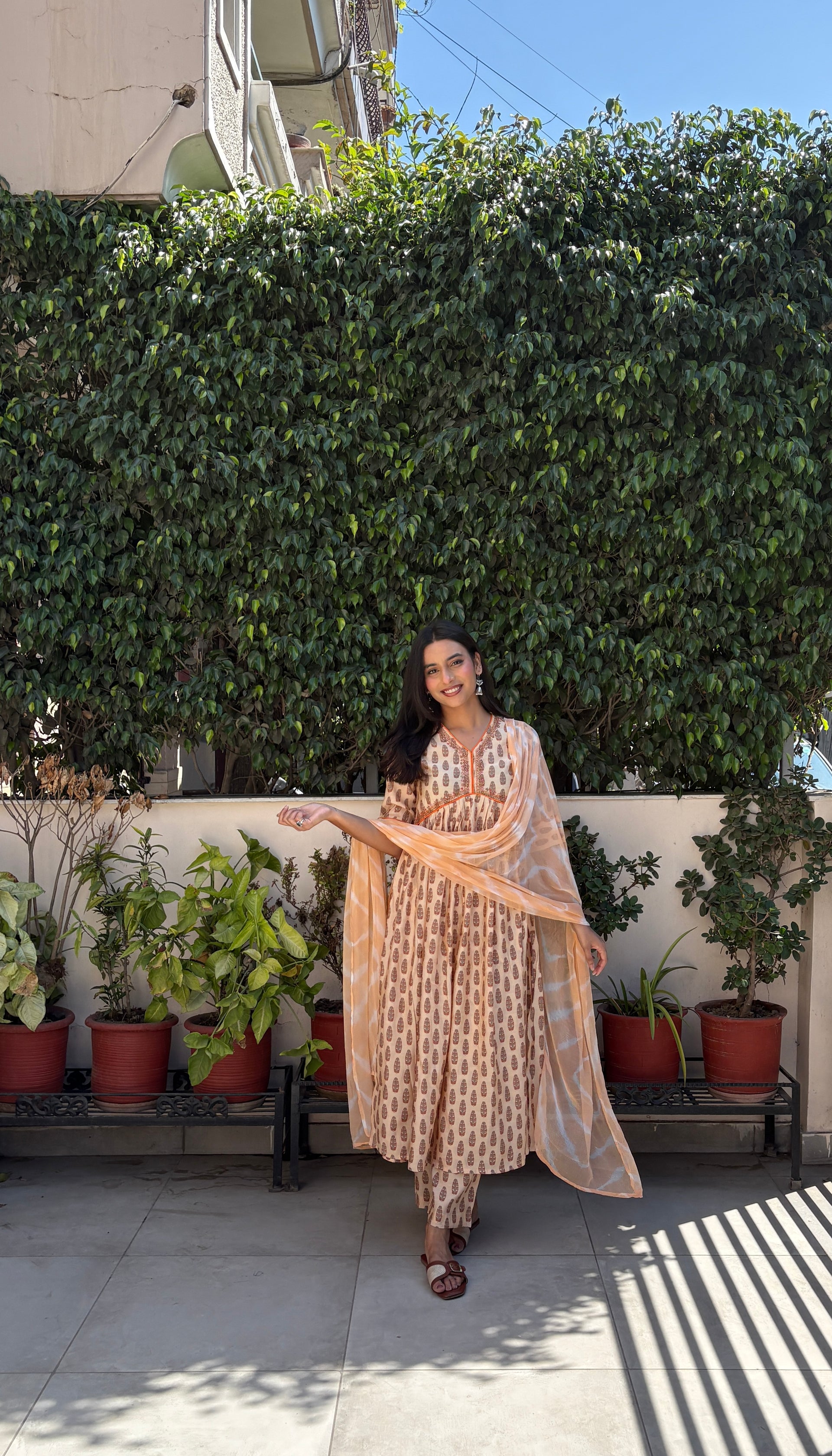 Noura Anarkali Set