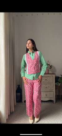 Jardin Rosé Shrug Style Coord Set