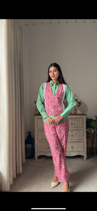 Jardin Rosé Shrug Style Coord Set