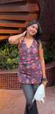 Gulika Halter Neck Bagru Top