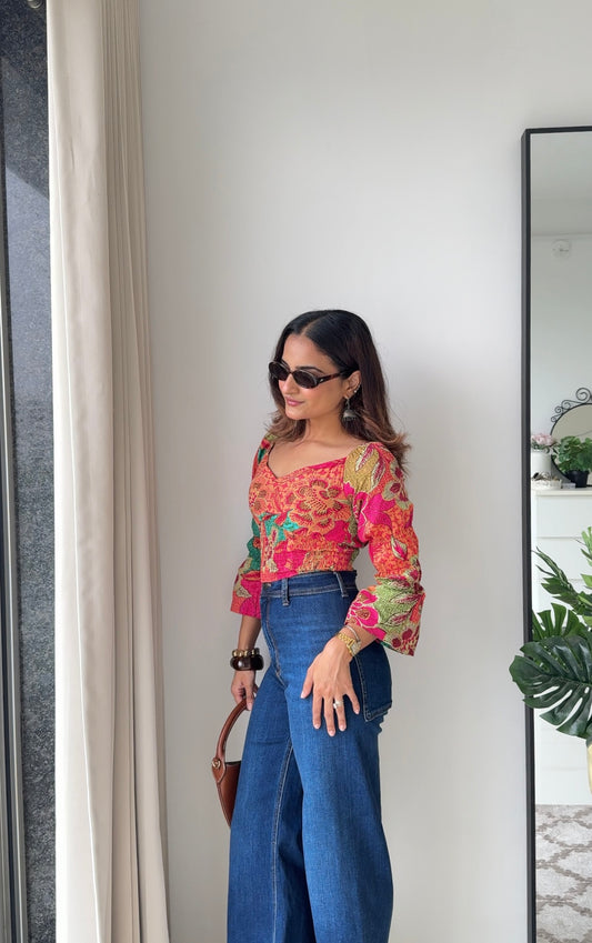 Olivia Pink Top Pure Cotton