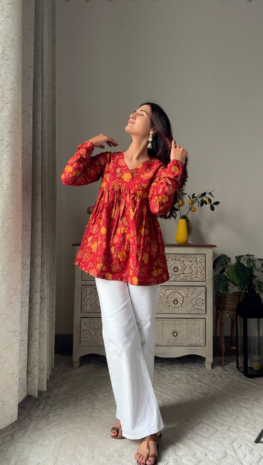 Pankhuri Cotton Top