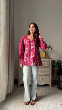 Rangrekha Cotton Top