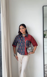 Boho Patch Shirt