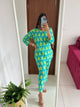 Green & Blue Pure Cotton Co-ord Sets